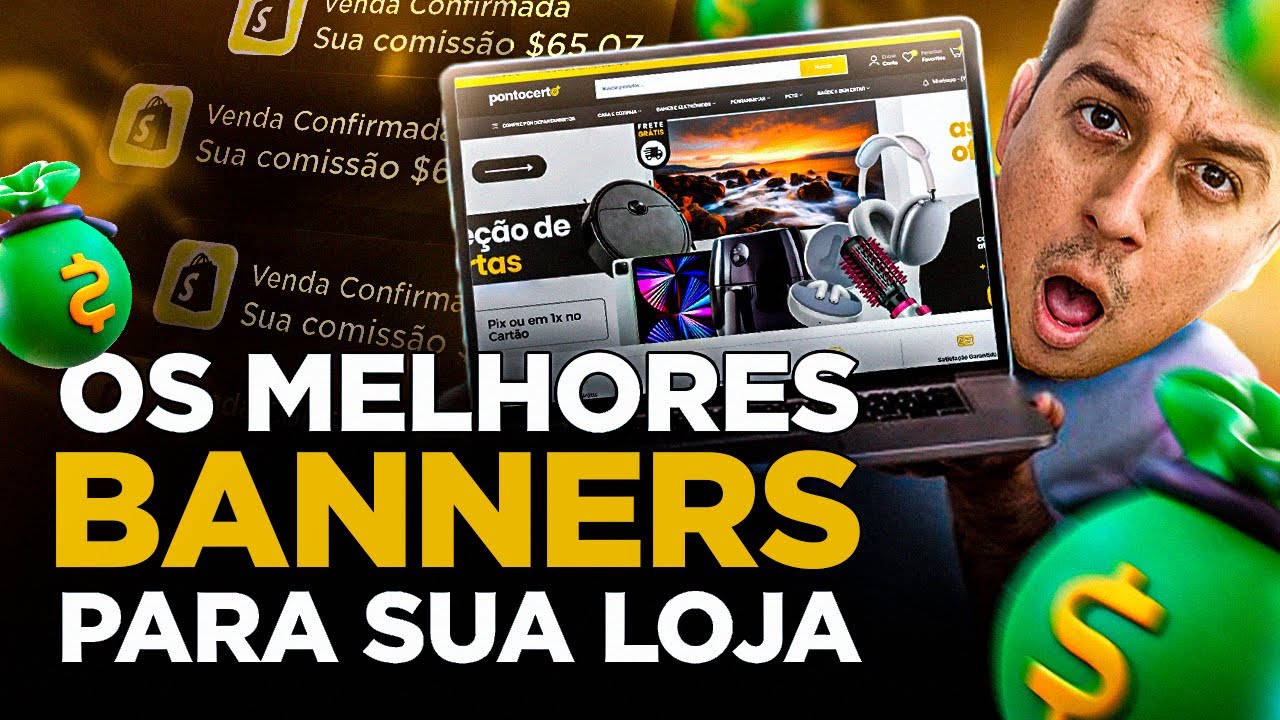 Como criar banner para loja virtual - [ Banners Profissionais 2024 ]