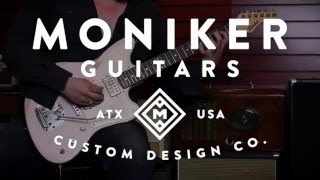 Video thumbnail for Moniker Guitars Shell Pink Zuma 2016 Demo by Moniker Guitars