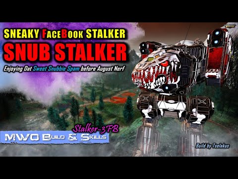 MWO Build & Skills : The Sneaky Snub Stalker