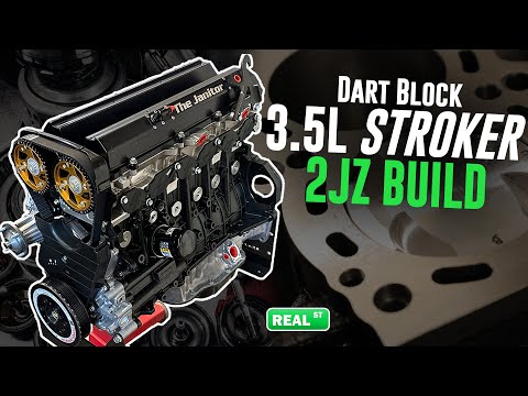 Building a 3.5L 2JZ with Dart's NEW Cast Block! 2000hp Build
