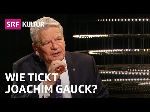 Joachim Gauck in conversation | Sternstunde Religion | SRF Kultur