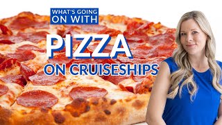 Pizza on Royal Caribbean #cruisefood
