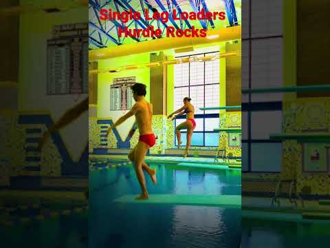 Forward Approach Hurdle Drills - Diving/RIPFEST  - single leg loaders