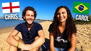 HOW WE MET & WHY WE DECIDED TO TRAVEL FULL TIME 🏴󠁧󠁢󠁥󠁮󠁧󠁿 🇧🇷