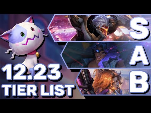 My Strategy & Tierlist For Climbing Patch 12.23 | TFT Guide Teamfight Tactics