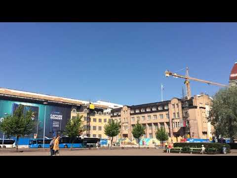 Helsinki Finland by bicycle nice bike path parks historic buildings AWEsome adventures AWE to do