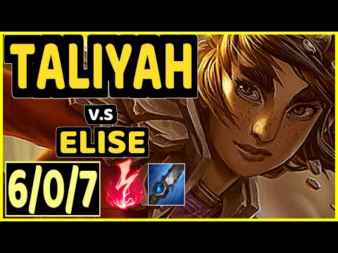GILIUS (TALIYAH) vs ELISE - 6/0/7 KDA JUNGLE CHALLENGER GAMEPLAY - EUW