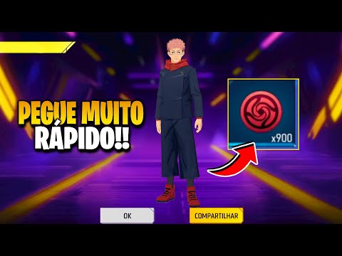 URGENT! HOW TO GET ITADORI FASTEST AND EASIEST IN THE JUJUTSU AWAKENING EVENT IN FREE FIRE