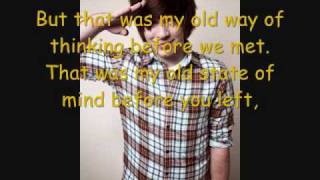 Stephen Jerzak - Love is Strong Lyrics