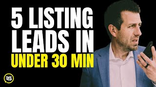 COLD CALLING REAL ESTATE LEADS "LIVE" (5 LEADS IN 30 MIN!)