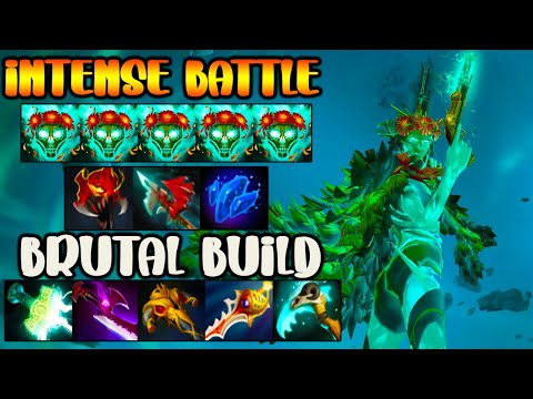 INTENSE BATTLE - MUERTA CARRY - BRUTAL BUILD - DOTA 2 GAMEPLAY