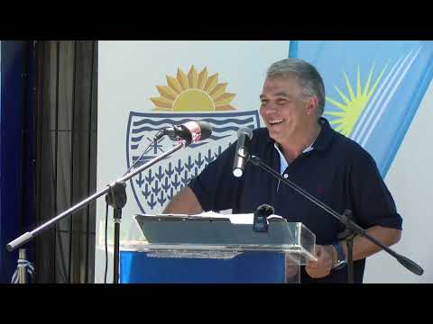 MARIO SILVERA INAUGURACION  CENTRO DE CERCANIA, PUEBLO GRAL. ENRIQUE MARTINEZ, LA CHARQUEADA