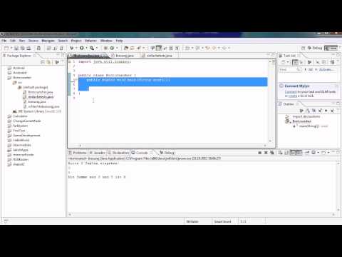 Java Tutorial 9 - Blöcke