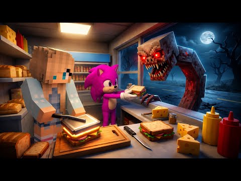 GECE 03:00'TE KORKUNÇ TOSTÇU AÇTIK ! -Minecraft