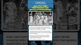 Nama Tengger dari Roro Anteng dan Joko Seger, Leluhur Suku Tengger yang Diyakini Keturunan Majapahit