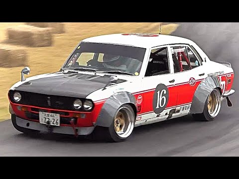 10.000RPM Mazda 616 || Rotary Engine Swap - ONBOARD