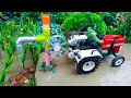 Top the most creatives science projects part #19 Sunfarming ! diy mini tractor plough machine