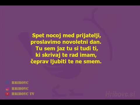 Alfi Nipič - Silvesterski poljub (besedilo)