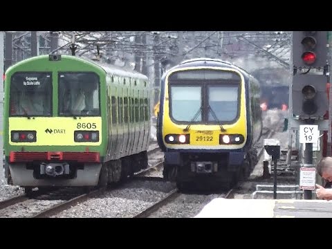 IE 29000 Class Commuter Train 29122 - Clontarf Road, Dublin