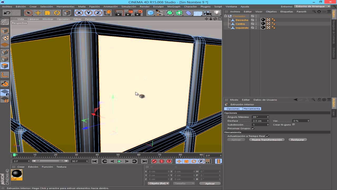 Como hacer un cubo de Rubik en Cinema 4D