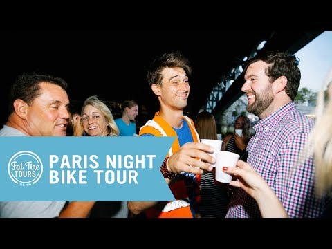 Paris Night Bike Tour with Boat Cruise on the Seine with Fat Tire Tours!