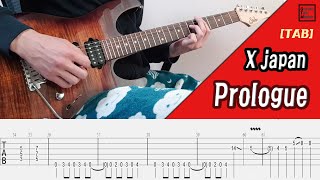 [TAB] X japan - Prologue │Guitar solo