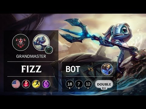 Fizz Bot vs Ezreal - NA Grandmaster Patch 9.19