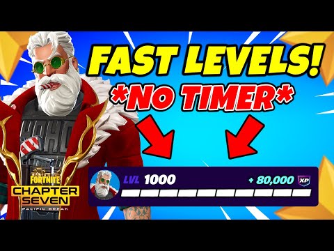 NEW AFK FAST Fortnite XP Map To Help LEVEL UP FAST In Chapter 7!
