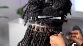 4 STRAND TWIST Dreadlock Full Transformation | Lo Fi Relaxation Vibe