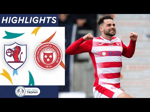 FC Raith Rovers Kirkcaldy 0-1 FC Hamilton Academical 