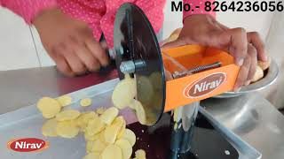 potato chips machine / manual chips machine / potato wafer machine / potato chips machine for home