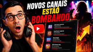 Como criar um Canal Dark de MUSICAS Rock 80s USANDO IA