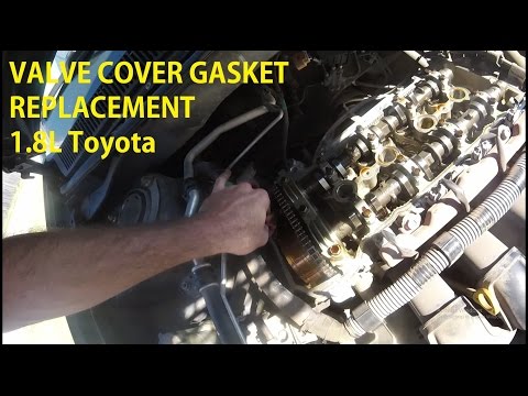 Valve Cover Gasket Replacement - 1.8 L Corolla, Matrix, Celica, MR2, Pontiac Vibe, Prism - 1998-2008