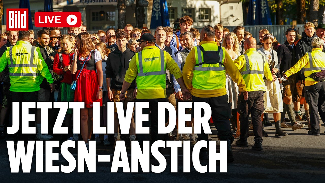 🔴 LIVE: O'zapft is! Der Oktoberfest-Anstich 2026 aus München 🍺