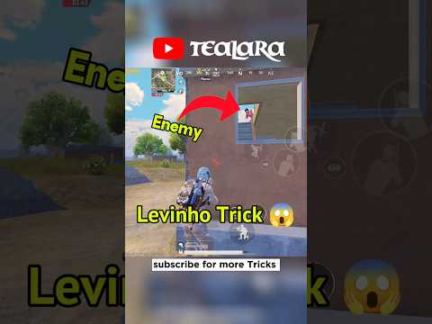 Levinho Trick 35 | PUBG shorts videos 🔥😎 #pubg #levinho #shorts