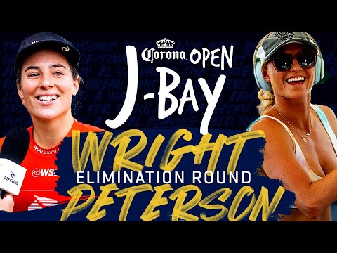 Tyler Wright vs Lakey Peterson | Corona Open J-Bay - Elimination Round Heat Replay