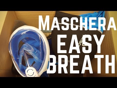 Recensione Decathlon Easybreath - Maschera snorkeling