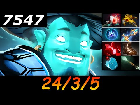 Dota 2 Storm Spirit 7547 MMR 24/3/5 (Kills/Deaths/Assists) Ranked Full Gameplay