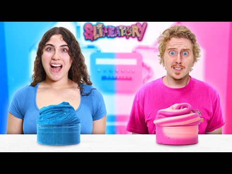 Making slime USING ONLY 1 COLOR challenge