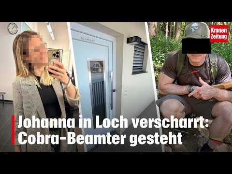 Johanna buried in hole: Cobra officer confesses | krone.tv NEWS