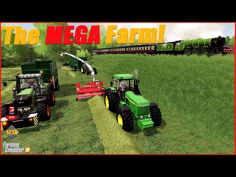 The £10,000,000 MEGA FARM! | Chellington Valley - By Oxygen David | Farming Simulator 19 - Ep13