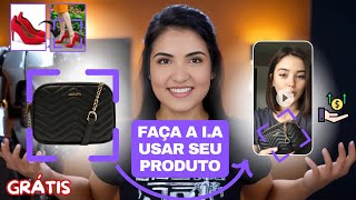 MODELOS GRÁTIS DE I.A PARA FOTOS PROFISSIONAIS USANDO SEU PRODUTO