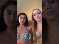 Routines Two Beautiful Girl Swimming With Hot Bikini