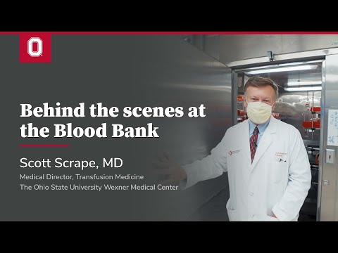 Behind the scenes at the Blood Bank | Ohio State Medical Center