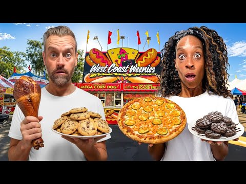 We Asked Strangers What To EAT! At American State Fair
