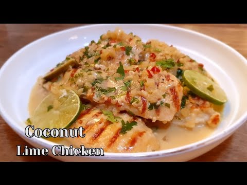Thai Coconut Lime Chicken | How to make Coconut Lime Chicken Recipe