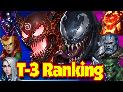All T-3 Characters Ranking 6.5 - MARVEL Future Fight