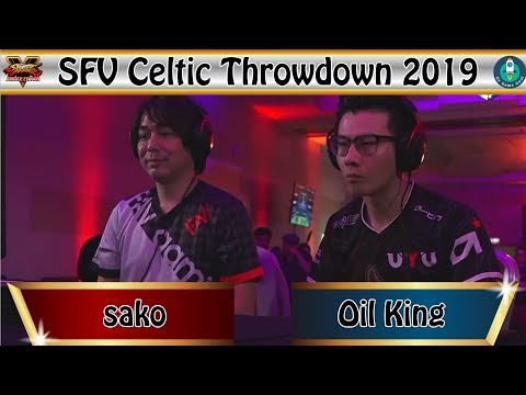 Celtic Throwdown 2019 - SFV Tournament - pools｜UYU Oil King (Rashid) vs FAV Sako (Lucia)