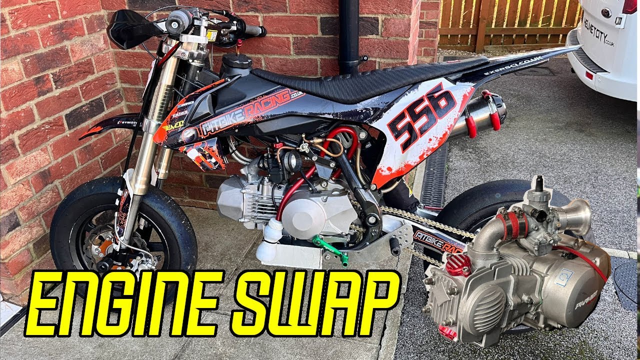 Supermoto Pitbike Engine Swap - Daytona 190 - YX140