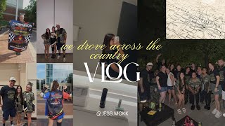 our longest road trip ever🚗 | AZ➡️IN🏎️🏁
